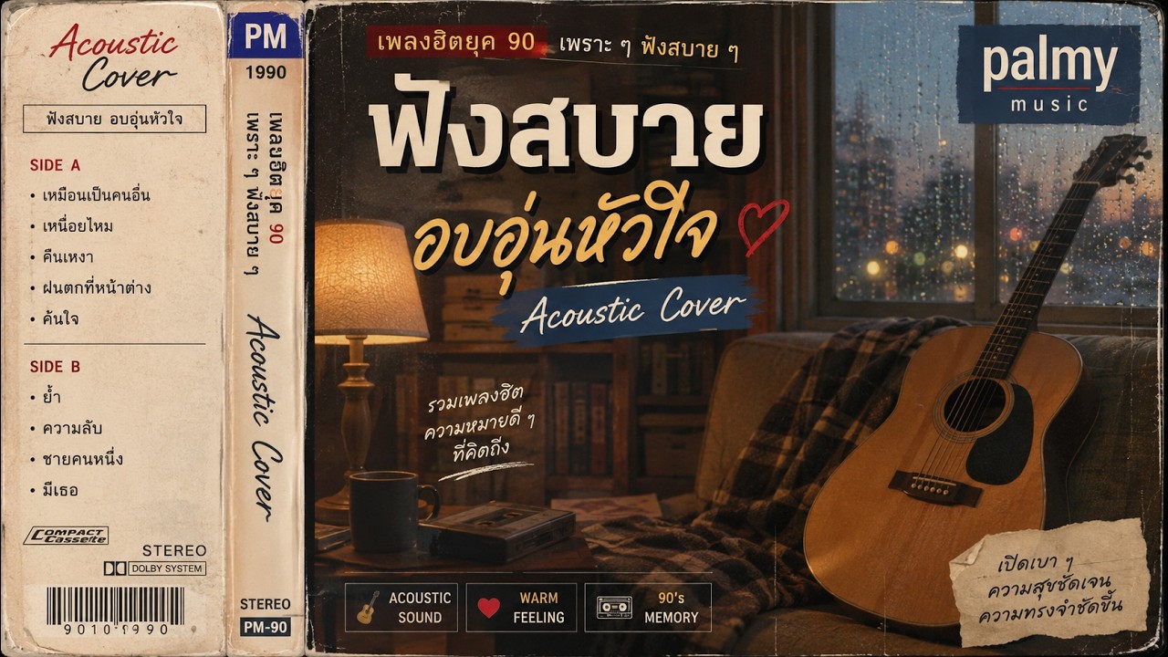 เพลงเพราะๆฟังสบายๆ acoustic cover v 5