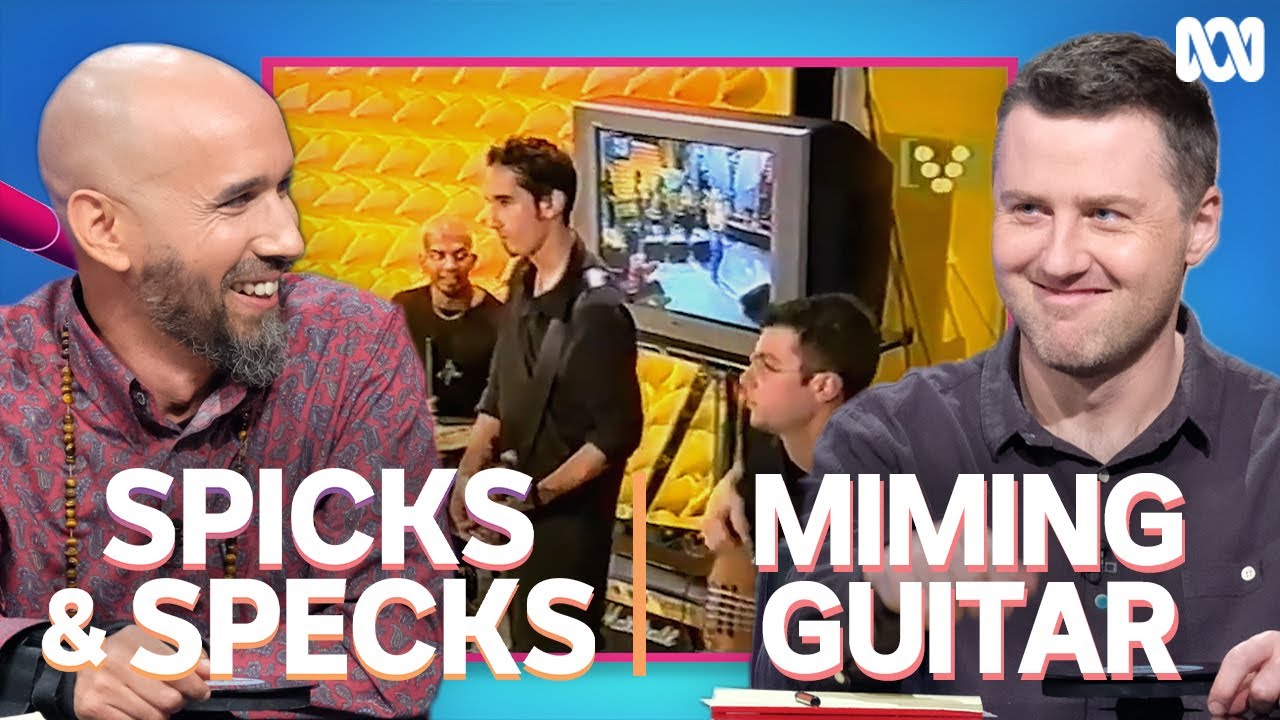 Sensible J recounts the time he fake played the guitar for Anastacia | Spicks And Specks