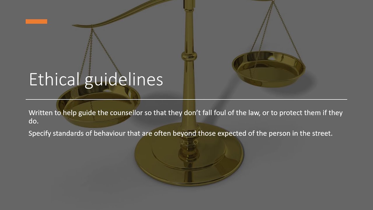 Legal Considerations for Counselling & Psychotherapy