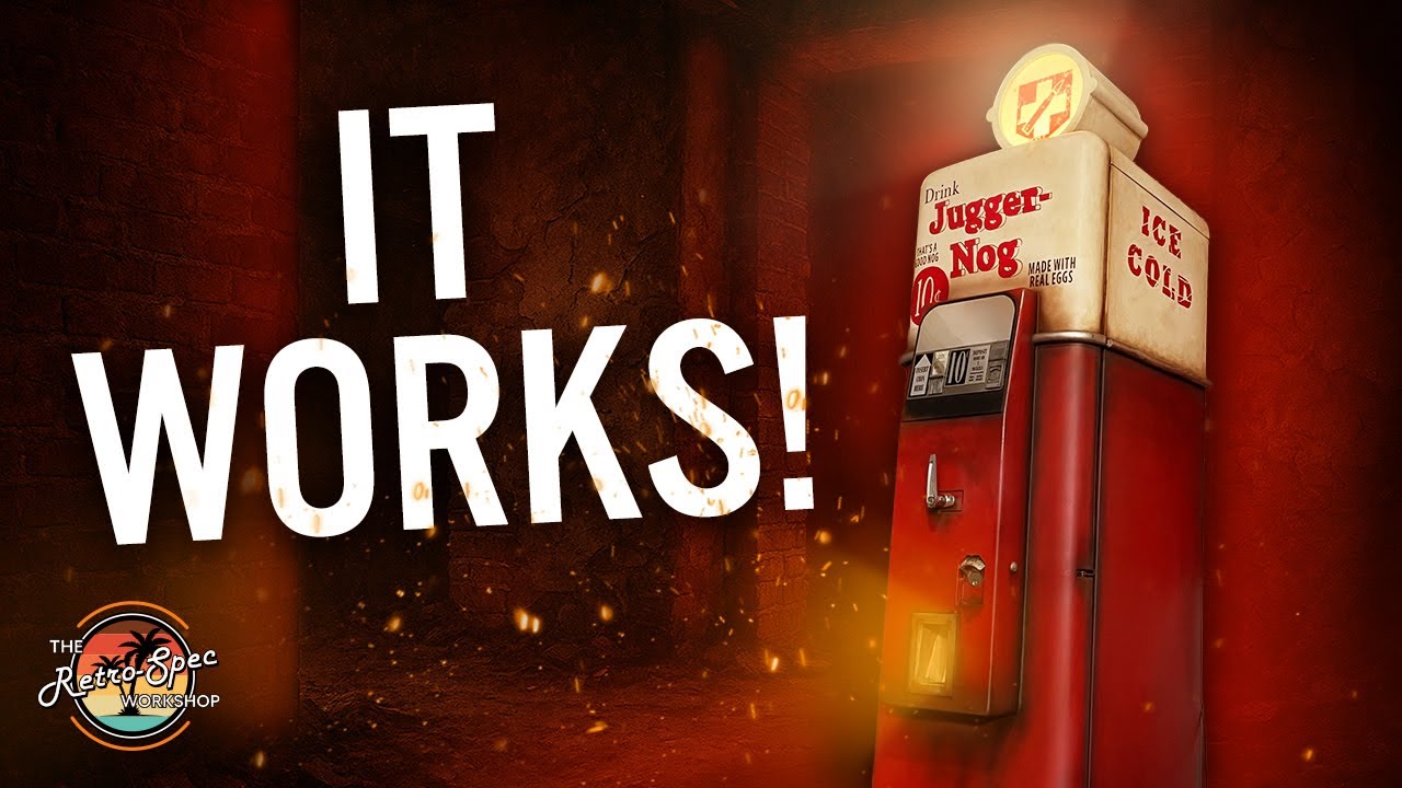 I Built a REAL Jugger-Nog Machine! (CALL OF DUTY ZOMBIES)