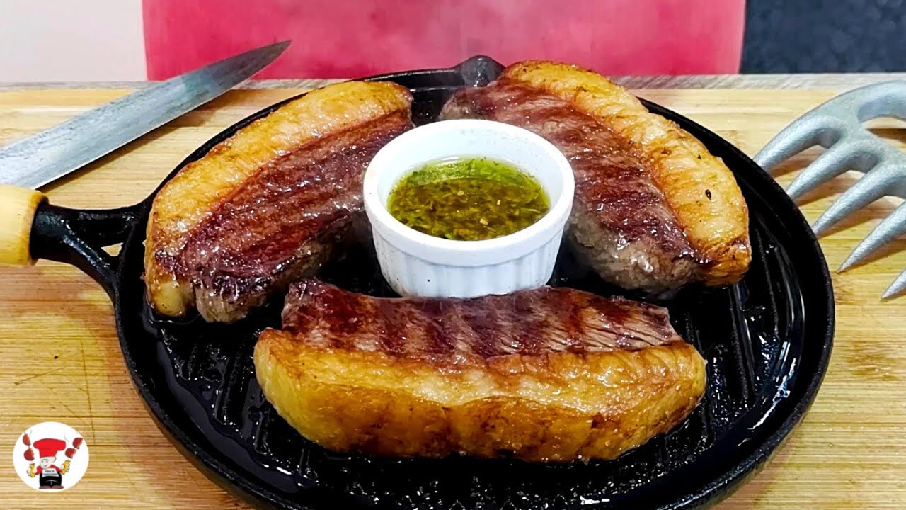 Como Fazer Picanha na Chapa ao Molho Chimichurri Perfeito
