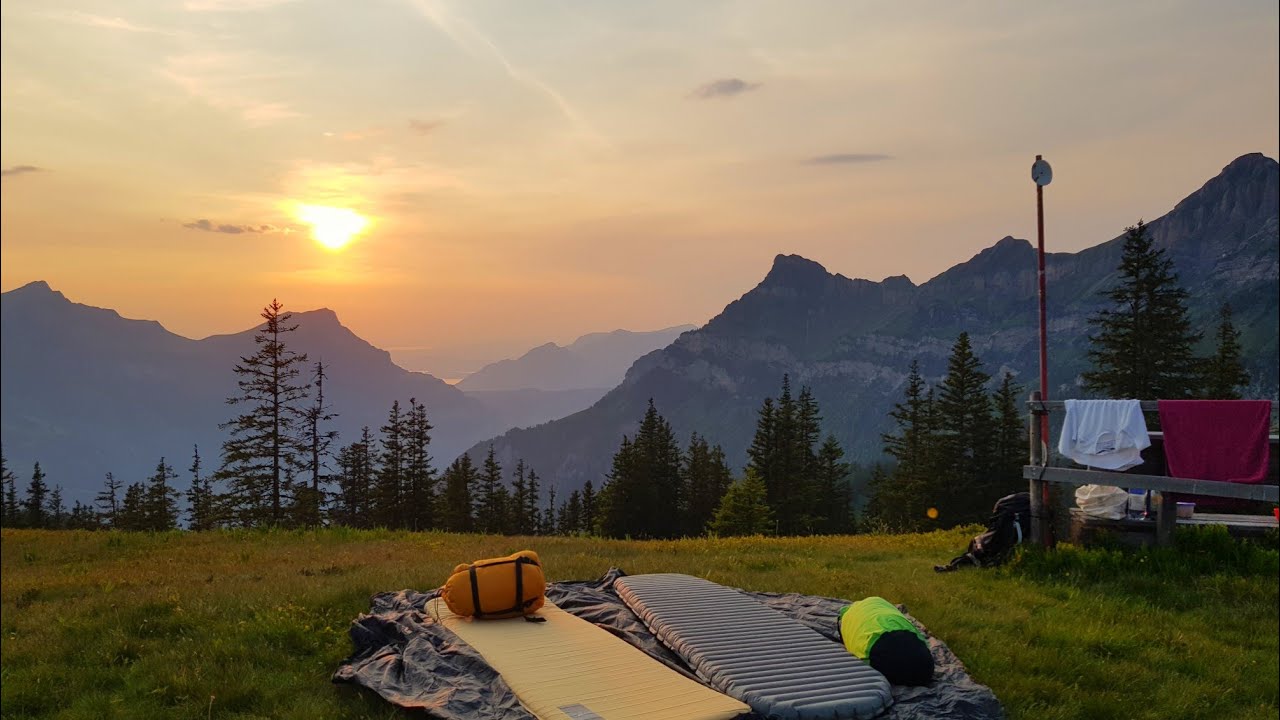 Wunderschöne Tour mit Übernachtung im Schlafsack Kanton Uri