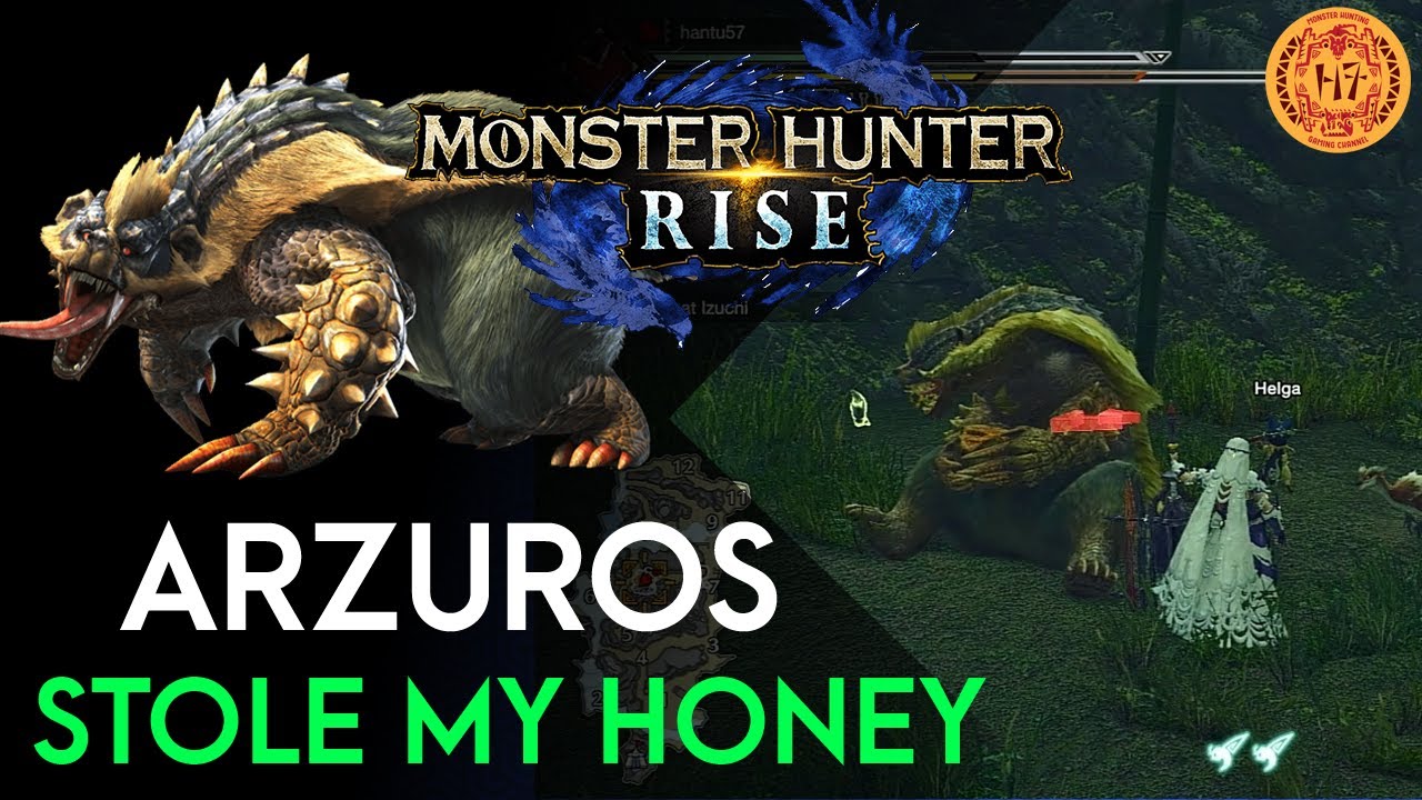 ARZUROS STOLE MY HONEY | MONSTER HUNTER RISE