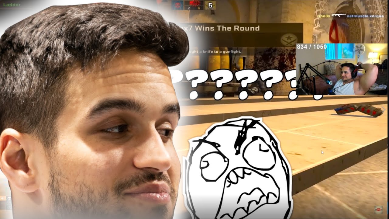 Реакция Freakazoid на самого токсичного игрока CS:GO и FranzJ