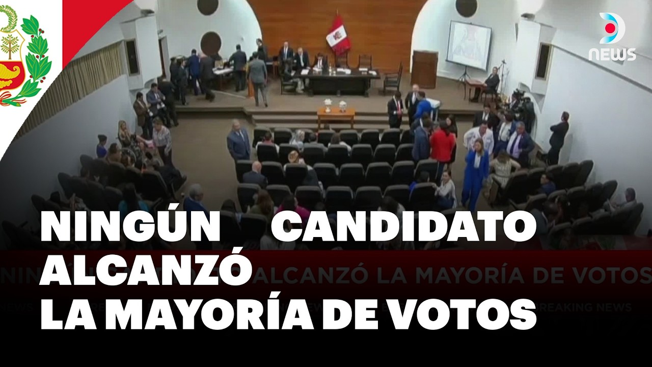 PERÚ: Habrá segunda votación entre María del Carmen Alva y José María Balcázar | DNews