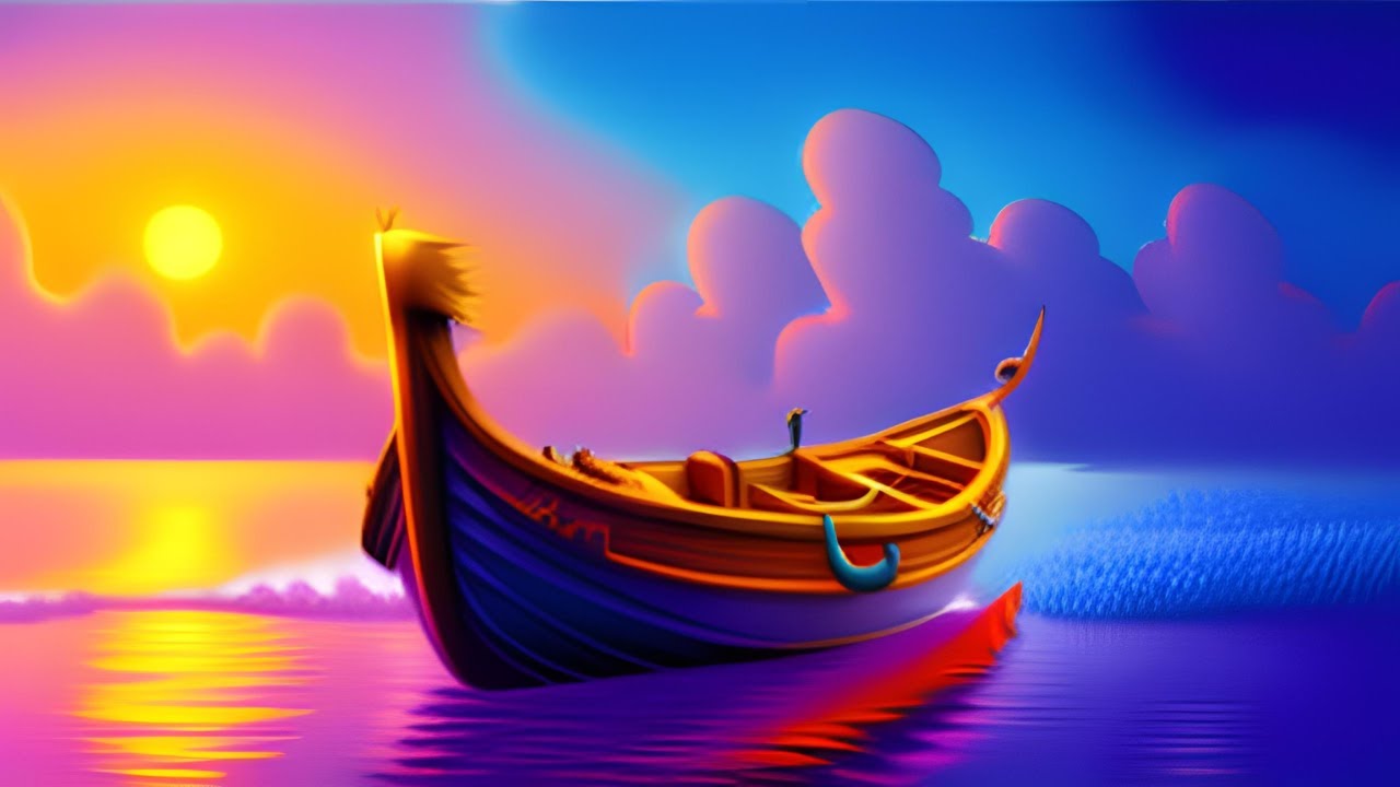 8 Hours ASMR #Rowing #Boat Sound. [Black Screen]