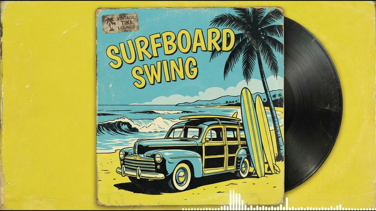 Surfboard Swing 🏄‍♂️ Vintage Surf Guitar & Beach Party Vibes