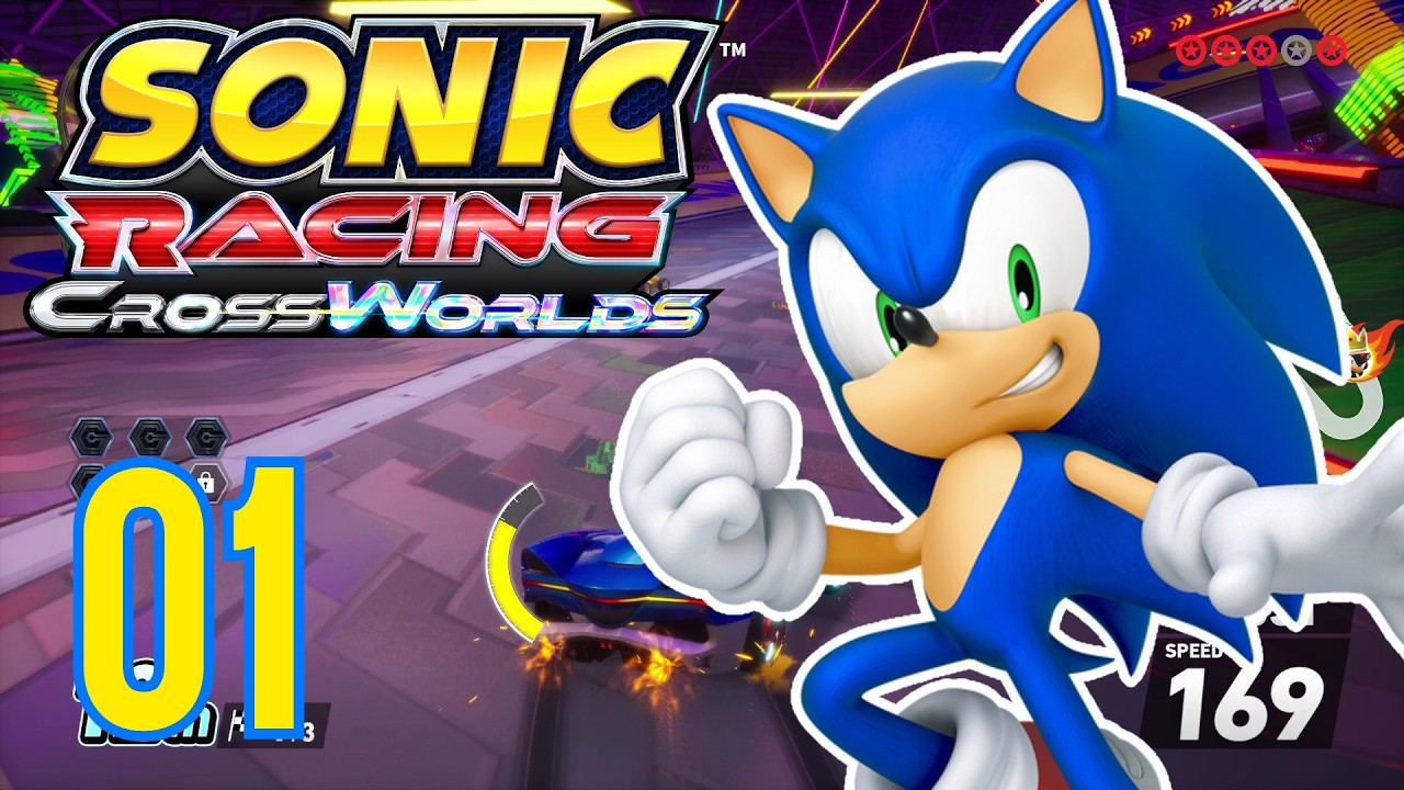 Sonic Racing CrossWorlds - Part 1 Donpa Grand Prix