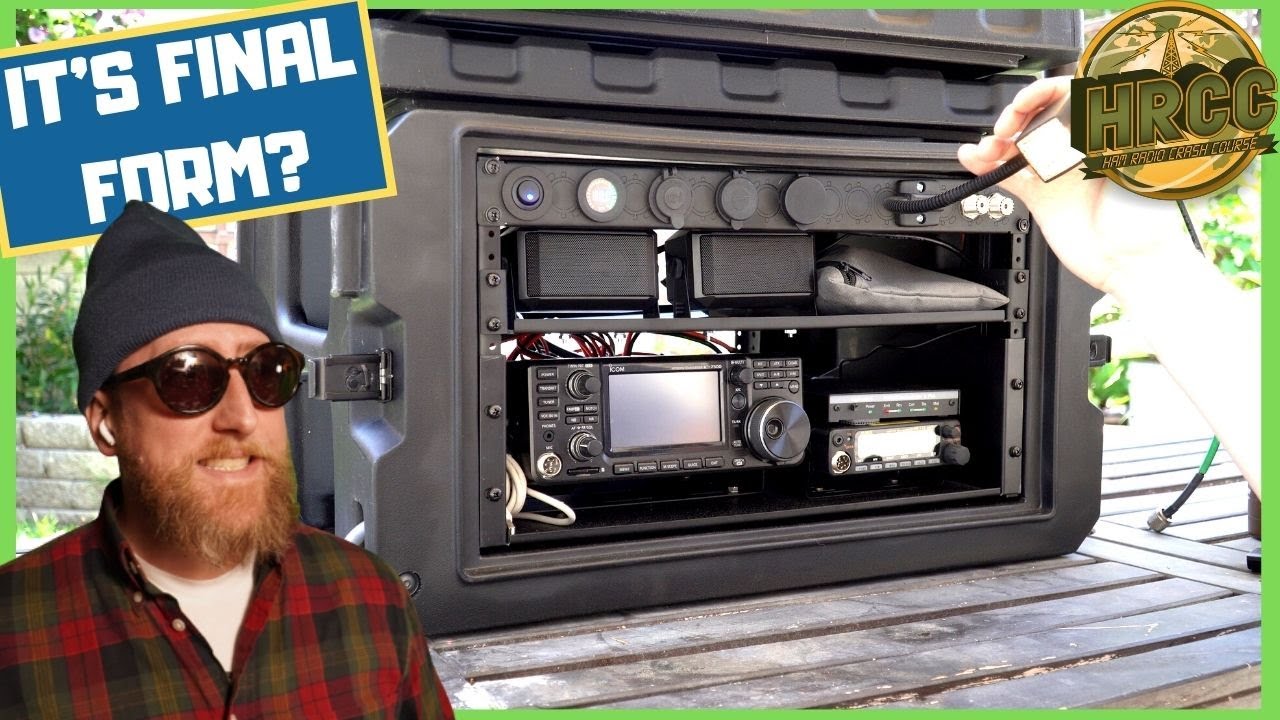 ICOM IC 7300 Ham Radio Go Box, It's Final Form?