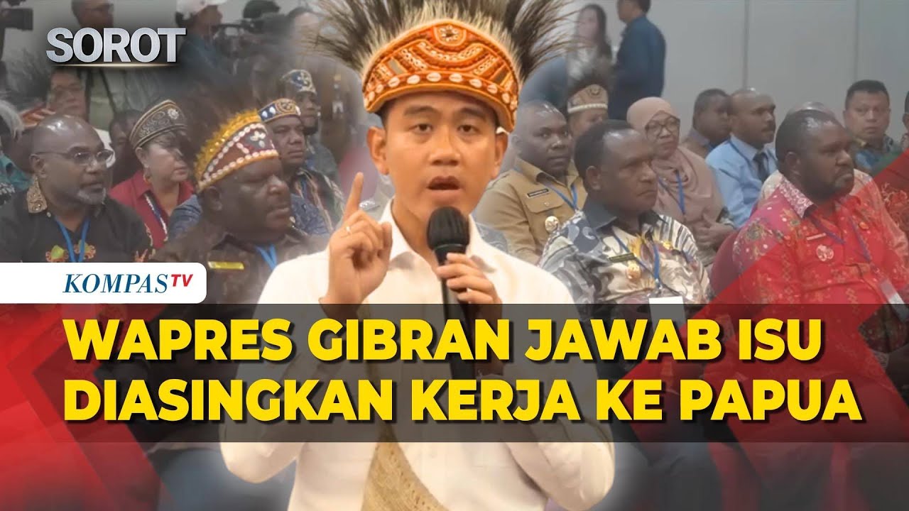 Wapres Gibran Blak-blakan Jawab Isu Diasingkan Kerja ke Papua