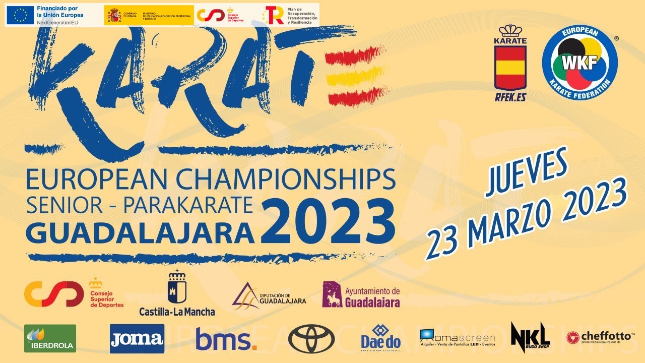 CAMPEONATO DE EUROPA SENIOR DE KARATE Y PARA-KARATE 2023