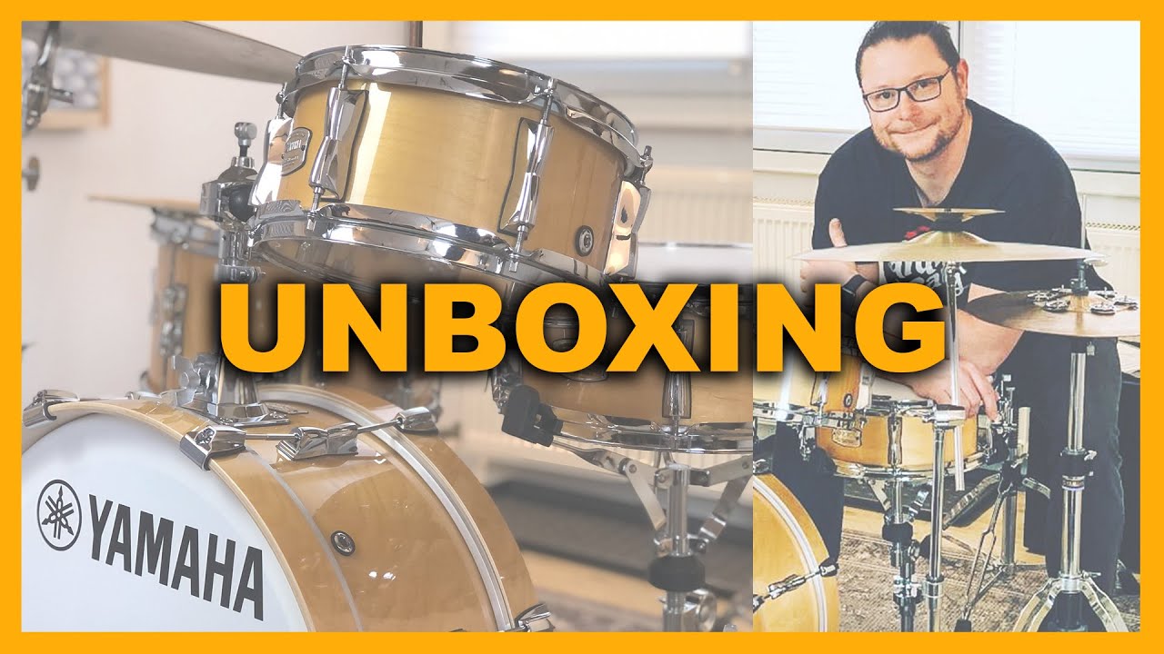 Unboxing Yamaha Stage Custom Hip // Tilo Guckuk