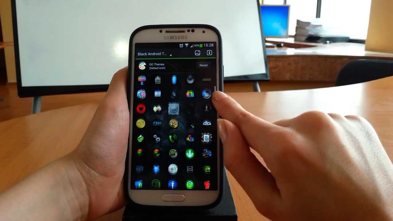 Black Android Theme