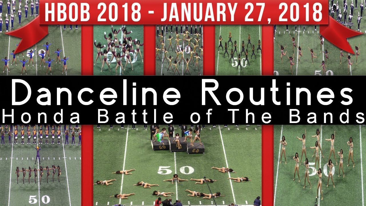 Danceline Routines - 2018 Honda Battle of The Bands HBOB BOTB