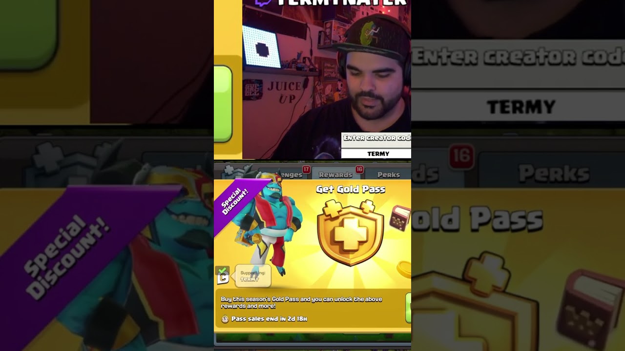 You Can Get A Gold Pass for 3 Dollars in Clash Of Clans!