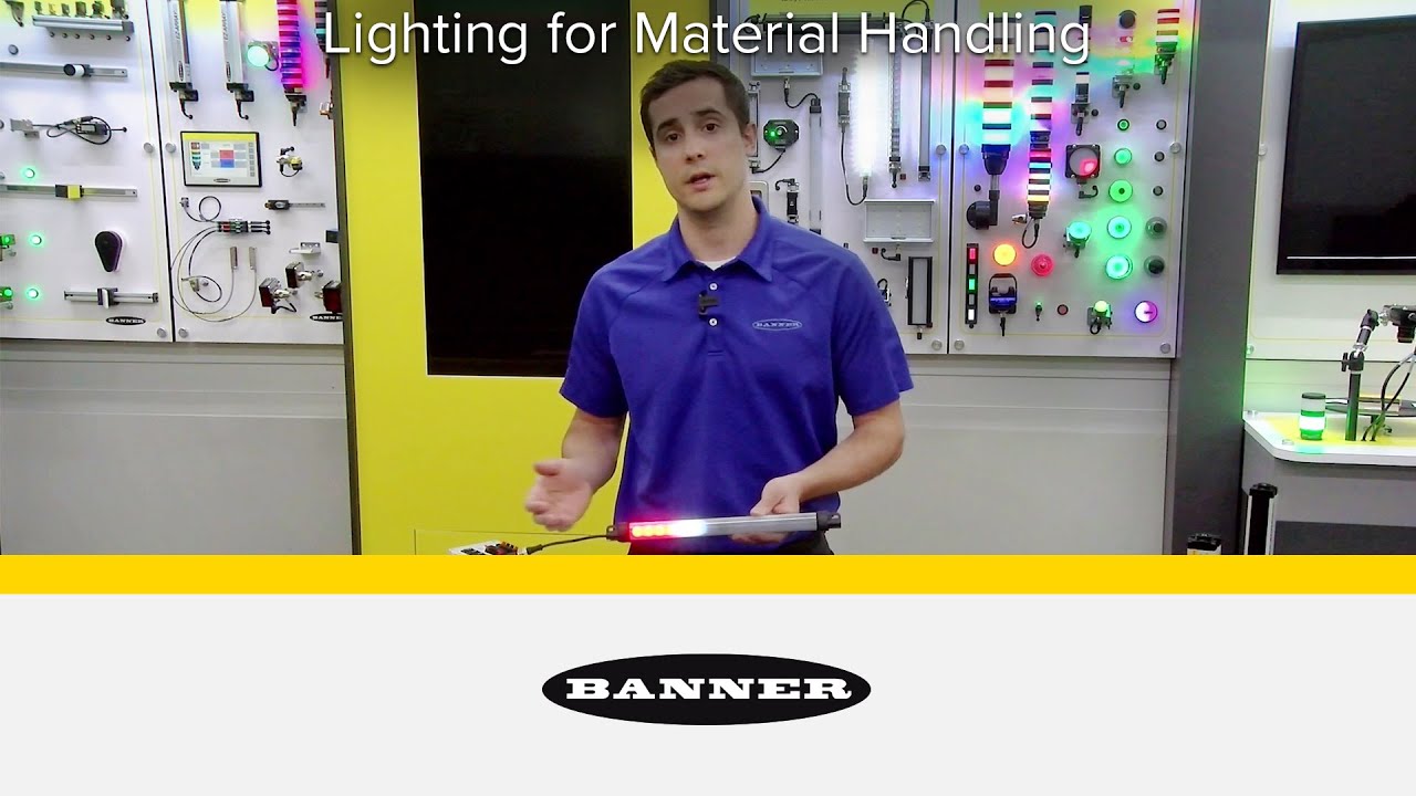Banner Lighting For Material Handling