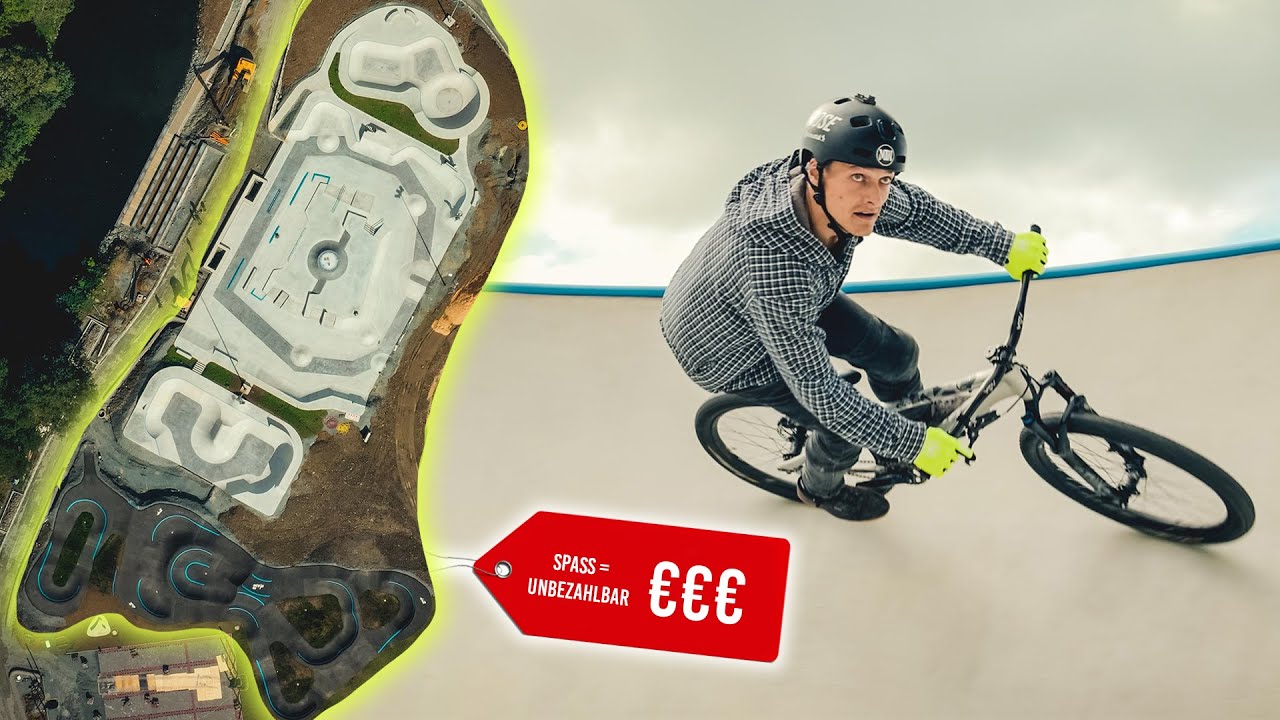 RIESIGER NEUER BMX-, SKATEPARK und PUMPTRACK!