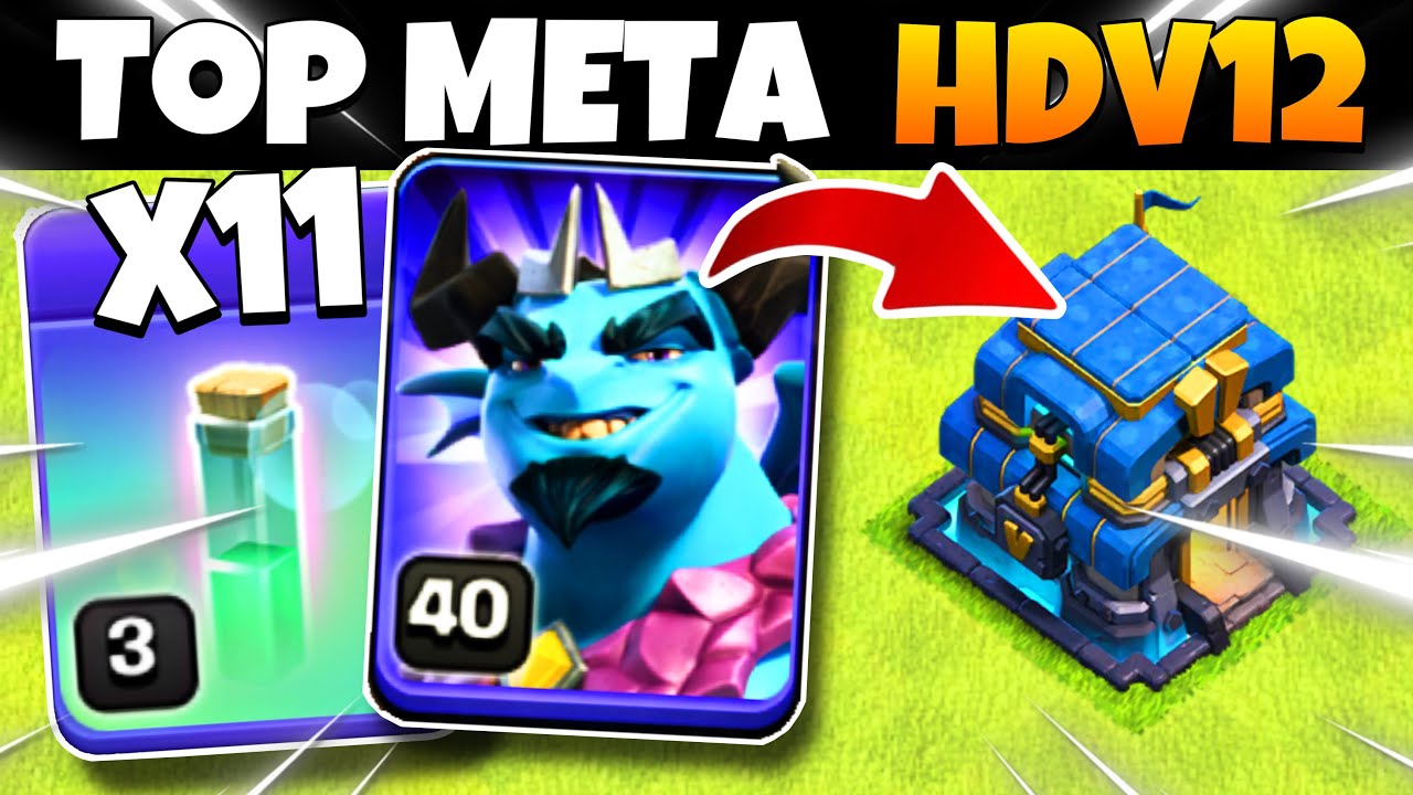 🔥 FULL INVI + PRINCE GARGOUILLE : UNE COMPO SURPUISSANTE EN HDV12 ! (Clash of Clans) 💥