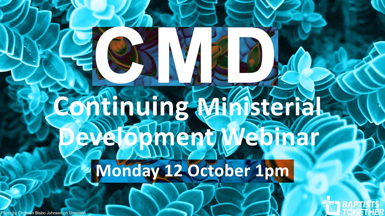 Continuing Ministerial Development - An Introduction (BSL Interpreted)
