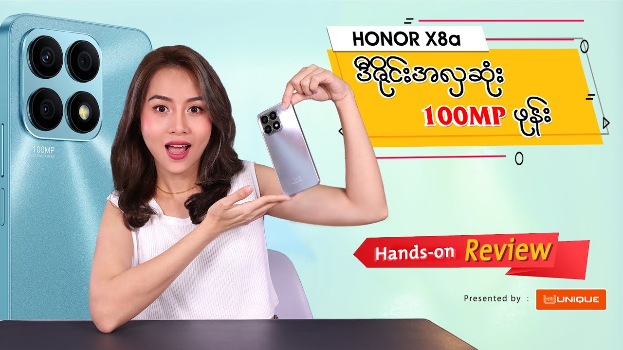 HONOR X8a Review (Myanmar)