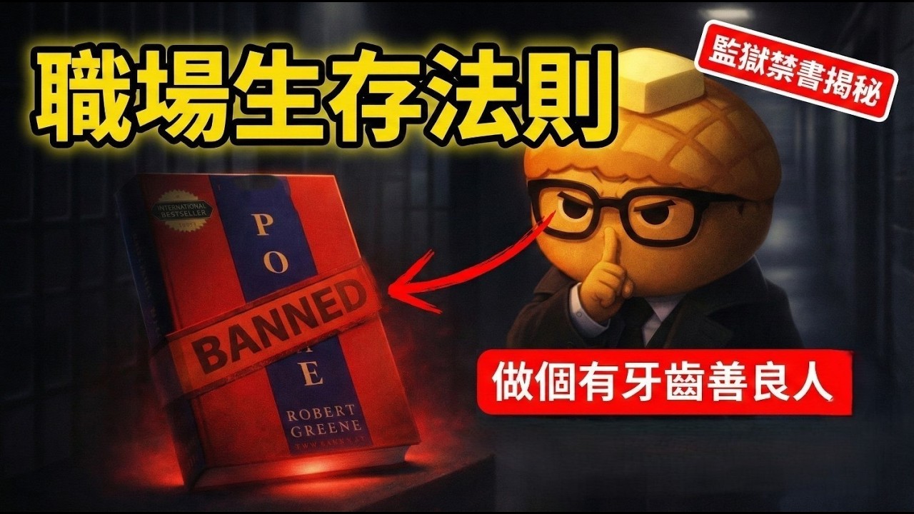 【職場生存】為何好人通常做炮灰？揭開禁書《權力 48 法則》的人性黑暗面