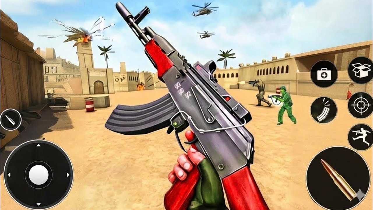 Anti-Terrorist Combat Mission Survival Mission FPS Shooting _ Android GamePlay