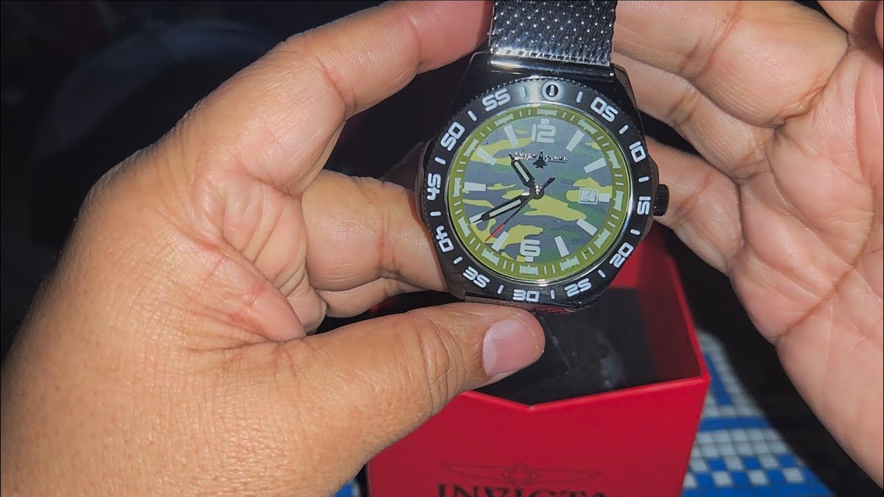 My Invicta Collection: Chase Durer Men's Watch - 45mm, Black with Black Mesh Band (CDW-0182)