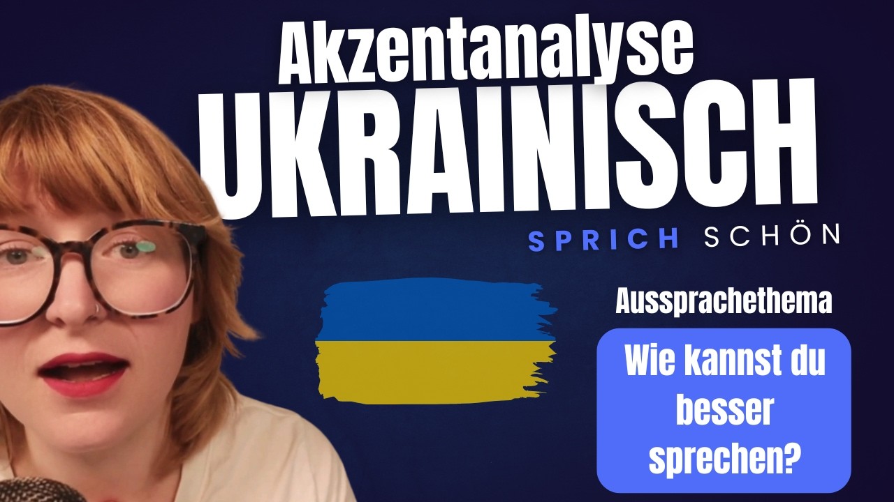 Ukrainischer Akzent? So sprichst du Deutsch wie ein:e Muttersprachler:in