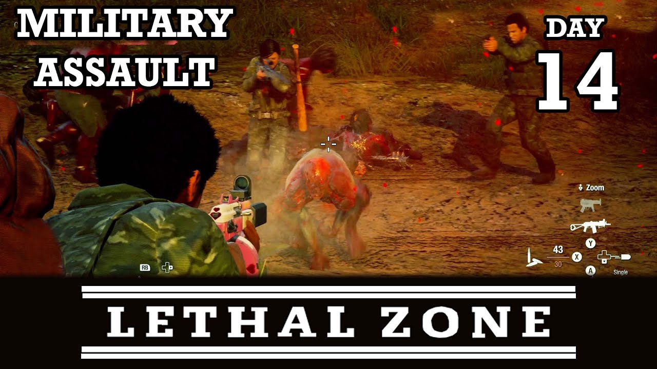 MILITARY ASSAULT ON PLAGUE HEART!  - LETHAL ZONE DAY 14 | STATE OF DECAY 2