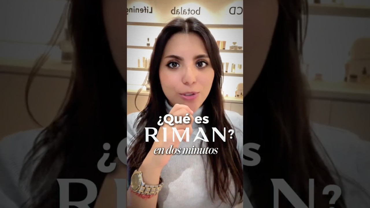 Que es RIMAN? | En dos minutos #Riman #skincarecoreano #negocios #emprendeconriman