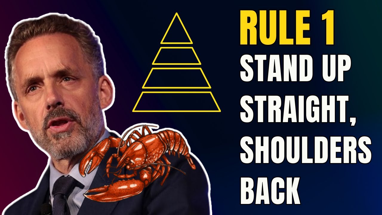 Rule 1: Stand Up Straight | One-Minute 12 Rules for Life | Jordan Peterson
