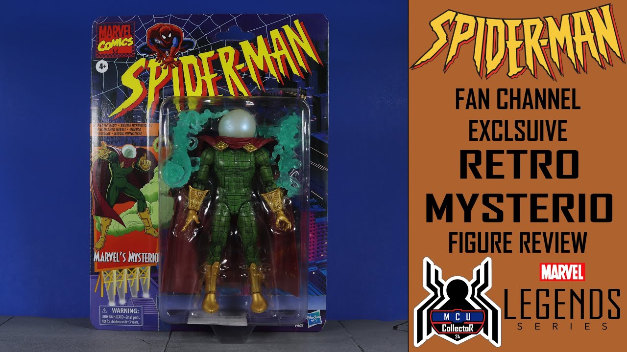Marvel Legends MYSTERIO Retro SpiderMan Exlcusive Figure Review