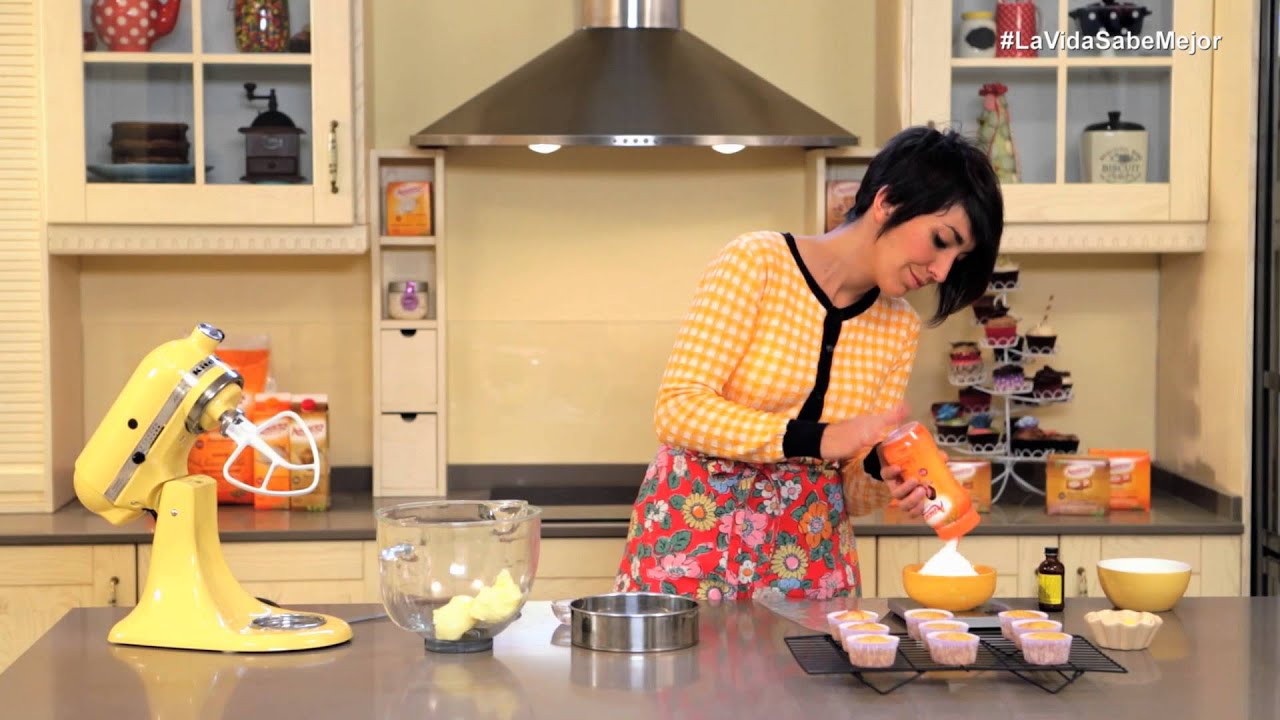 5ª Video Receta con Alma: Cupcakes de Ron con limón