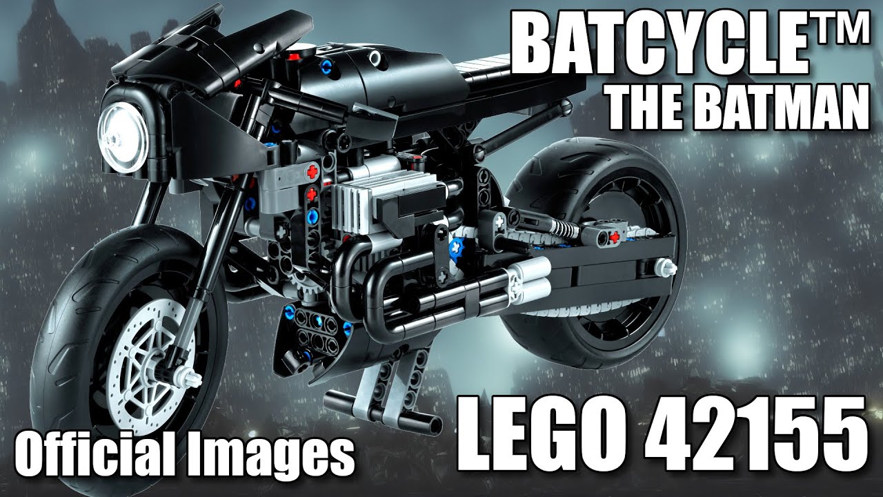 LEGO 42155 The Batman Batcycle Official Images | 42155 LEGO | LEGO Technic 2023 News | LEGO Batman