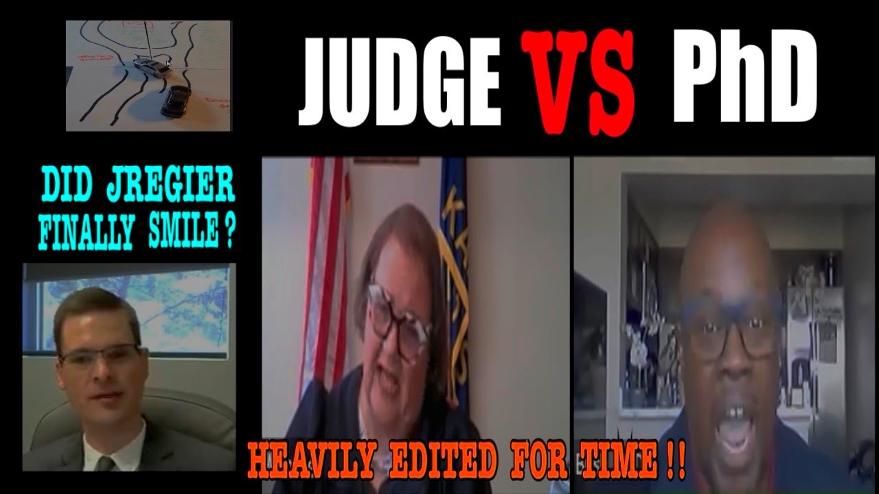 JUDGE WEBSTER VS PRO SE PHD…Does Judge get schooled in traffic court??  Heavily edited for time!