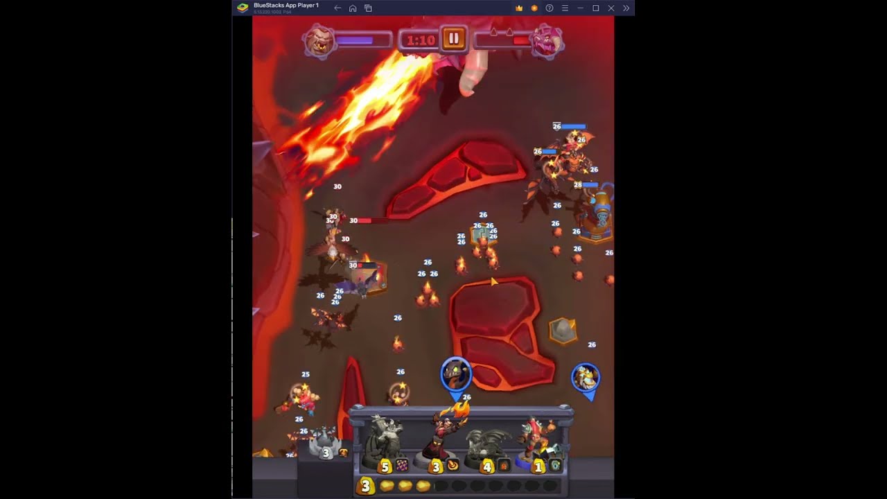 Warcraft Rumble - Onyxia kill with Drakki