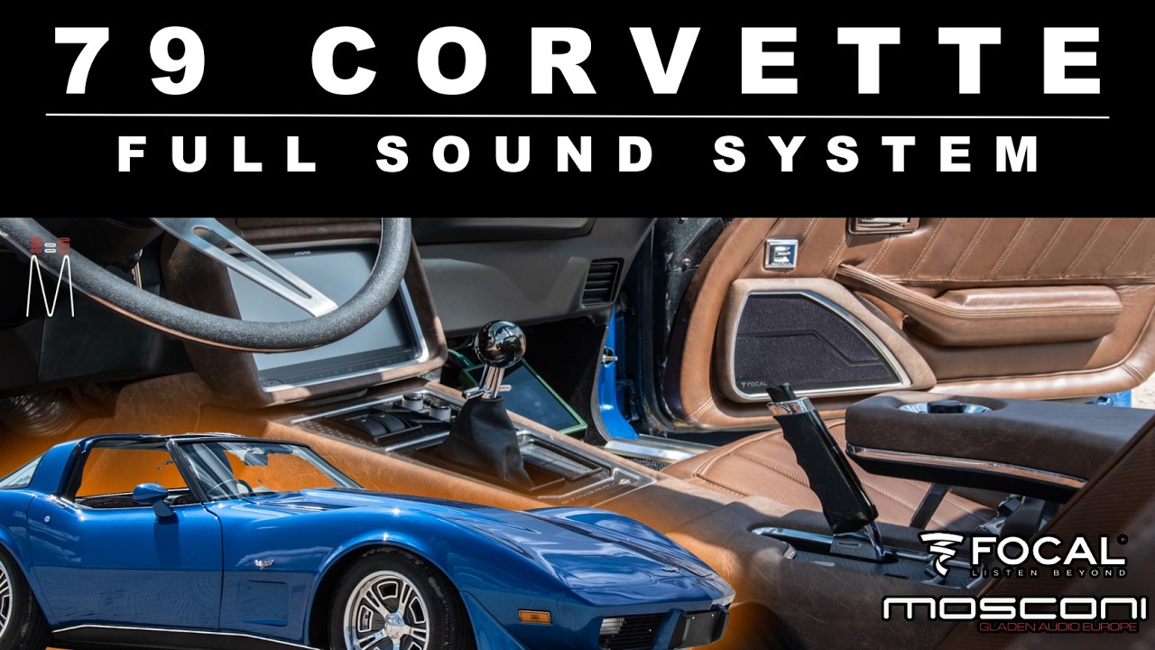 1979 Stingray Corvette - Custom Interior with Audiophile Sound EXPLAINED!