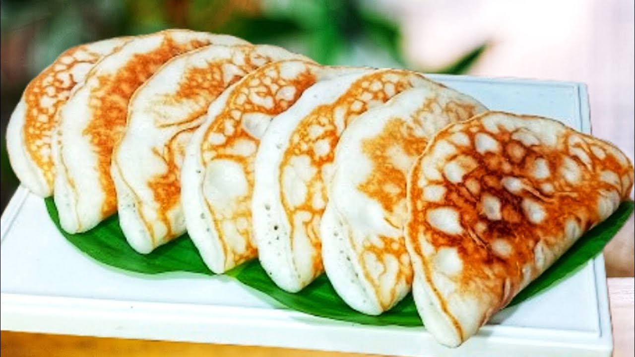 Eggless Rice Flour Pancake | 