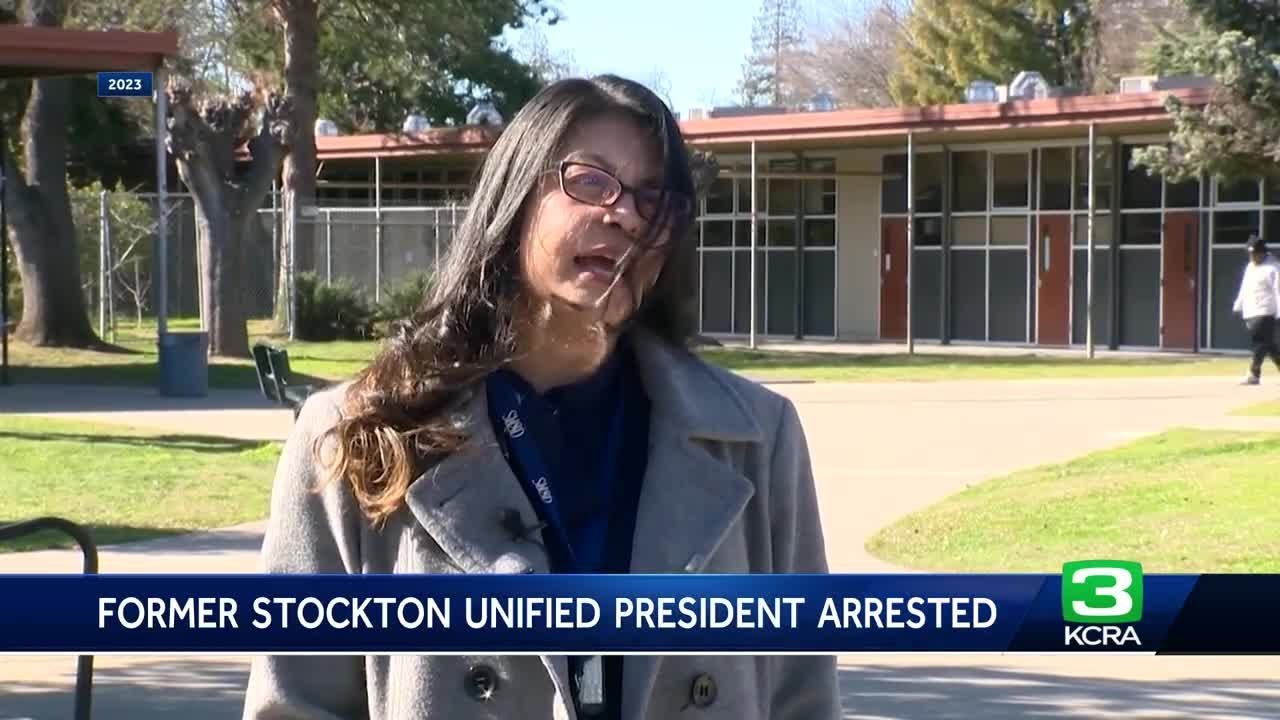 Former Stockton school board president arrested