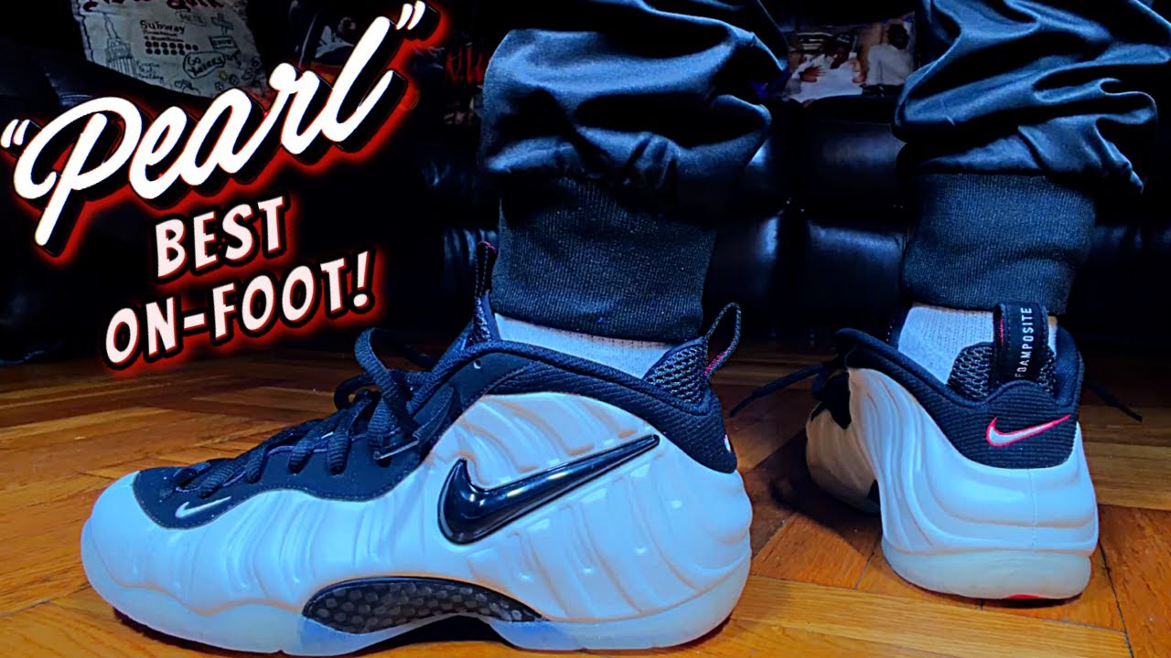 These Sold Quick! Nike Air Foamposite Pro 'Pearl' 2025 Pickup & Best On Foot!