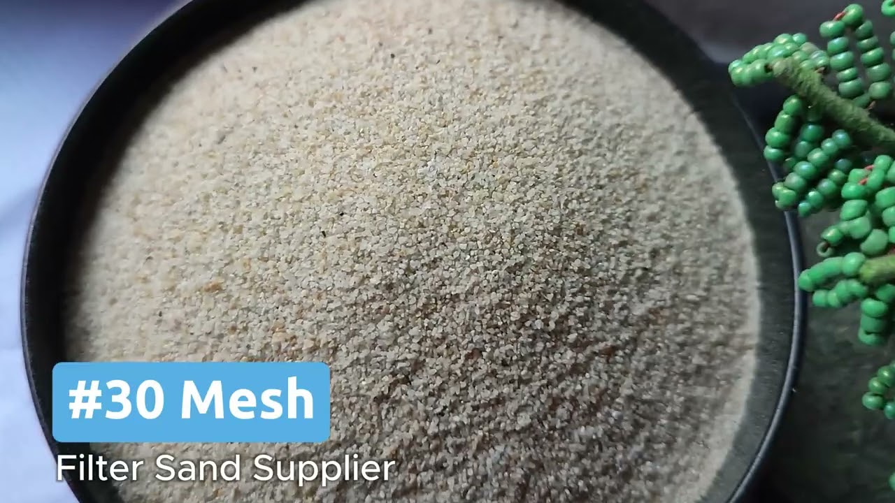 30 Mesh Silica Sand for Pool Filters | Filter Sand Supplier