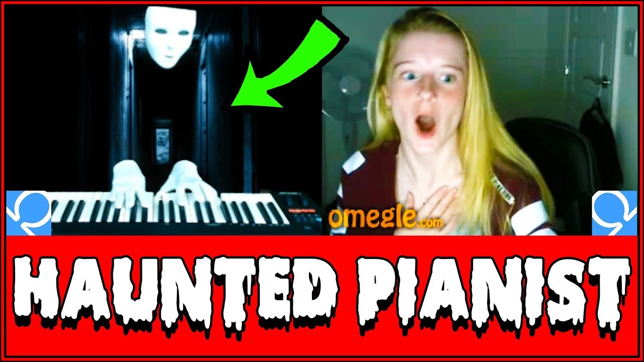 SPOOKY Ghost Plays Piano On Omegle Prank!! (Reactions)