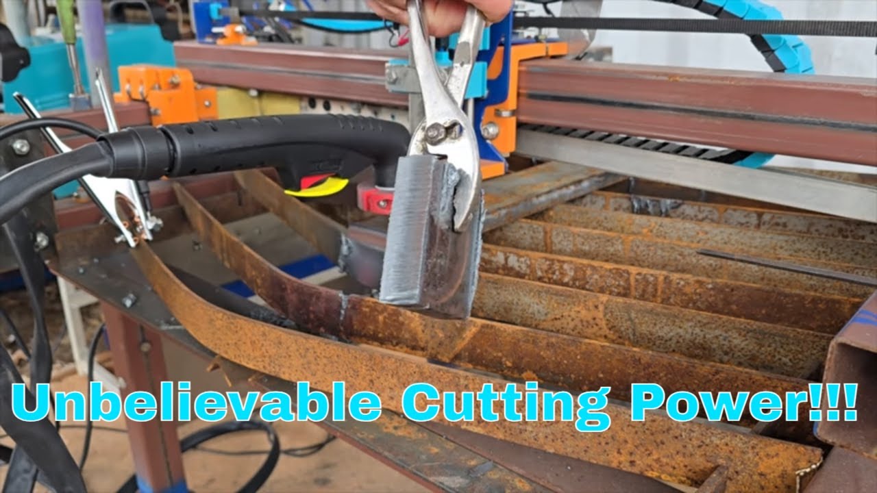 Mind-Blowing Power: 1-Inch Steel vs BTC800XP Plasma Cutter