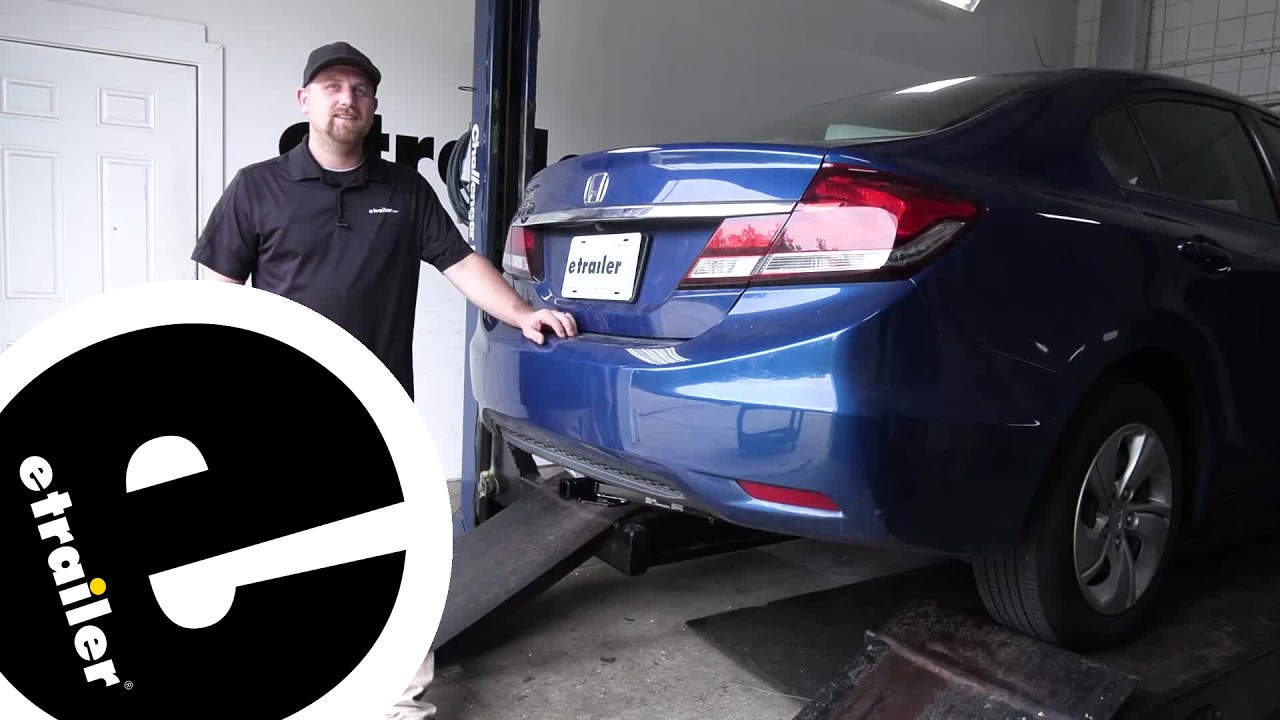 etrailer | Beginner’s Guide to Installing the Curt Trailer Hitch Receiver on a 2015 Honda Civic