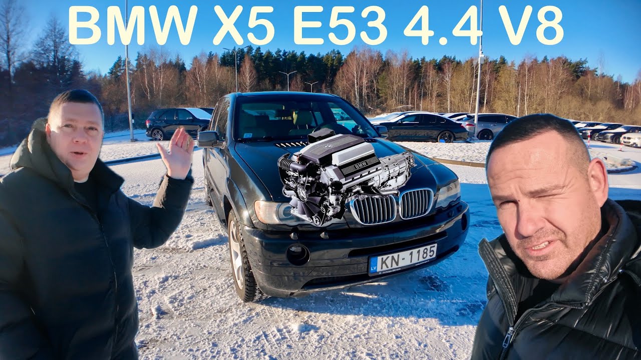🚀GRIEŽAM SAULES AR X5 E53 4.4 V8