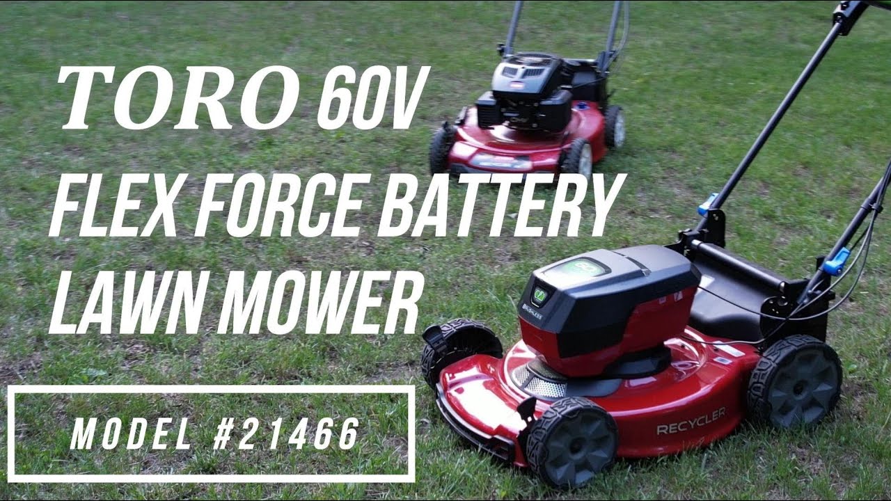 Toro 60V Flex Force Battery Lawn Mower