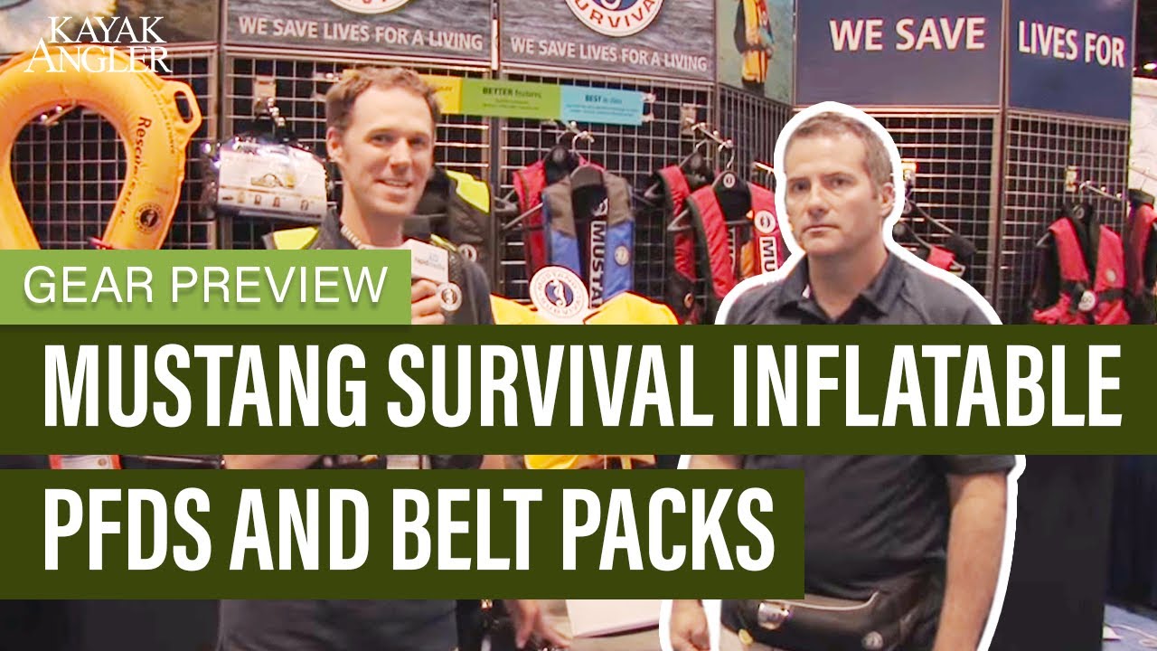 Mustang Survival Inflatable PFDs and Belt Packs | Inflatable Life Jackets | Gear Preview