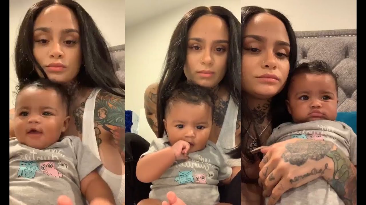 Kehlani (YGs Girlfriend) with Her Baby On Instagram Live | September 15th, 2019