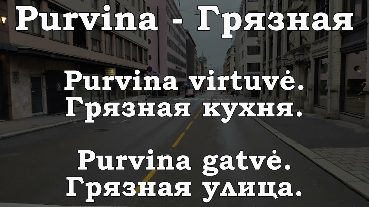 Урок 00200. Повторение уроков. Pamokų kartojimas. Уроки с 00191 по 00199. Уроки литовского языка.