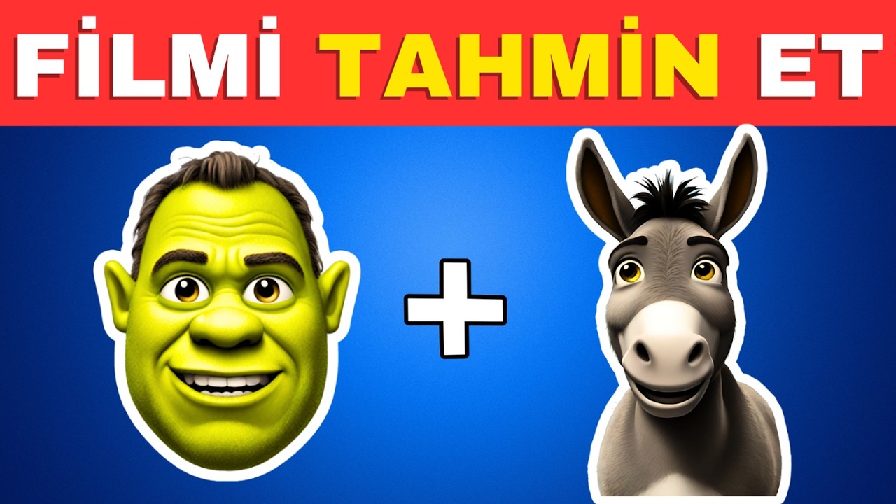 Emojilerle Film ve Dizi Bulmaca 🎬🍿| 30 Pop&uuml;ler Film ve Dizi Tahmini 🎞️🎭 | Eğlenceli Emoji Bulmaca!